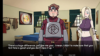 Ino and Choji Having Intense Anal
