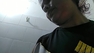 My hotwife catches me getting creampied by our neighbor while I'm in action