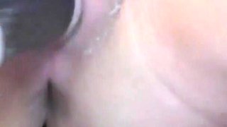 Black Dildo Fucking