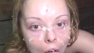 Late Night Beach Quick Blowjob and Big Facial