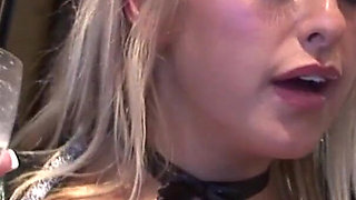Savannah Gold maid gets fucked on the kitchen by her lover