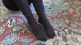 Your Owner - Black Socks Need to Be Cared for! Vacuum Cleaner and Refreshment! POV, JOI, Lady Victoria Valente