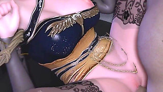 3D Hot Redhead MILF Wearing Sexy Lingerie Cheating with Big Dick