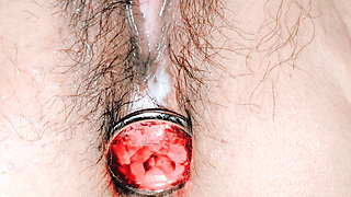 First Time Butt Plug Insertion and Then Fingering to Orgasm