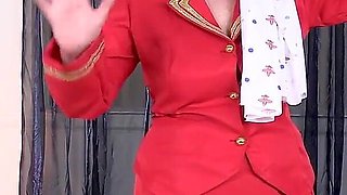 Your Hostess Lady Ava Doesn't Wear Knickers Underneath Her Fancy Uniform