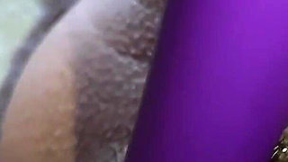 My Pussy Is Dripping and My Swollen Clit Is Shaking From an Intense Orgasm From the Vibrator