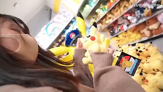 Uncensored Idol-level visual! Creampie inside a beautiful girl with small breasts! ! : Blowjob, Amateur  Japanese Porn