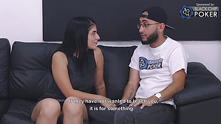 Latina Babe Abby Montano Banged Hard by Three Cocks