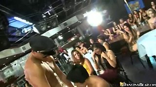 Voyeur CFNM party with a sexy twist - Tit fucking, blowjobs, and group sex with dancingbear com