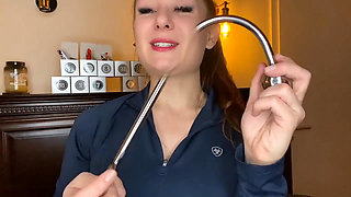 Anal Hook Bondage - Cruel Reell tests the stainless steel classic from Steeltoyz