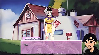 Dragon Ball Interdimensional Wish Krillin lets us train with his wife compilation of scenes 2