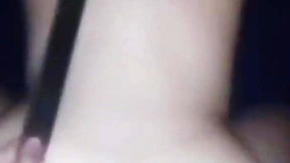 Fucking My Wife's Chubby Ass as a Doggy Dog to Fill Her Huge Ass with Milk