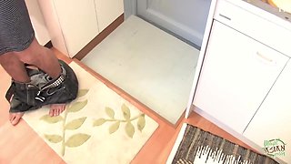 She Smeared Her Pretty Face With And Showered Her Wet With A Little - Nao Kato