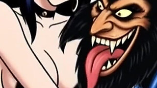 Krampus Stuffed a Butt Plug Into Elvira, the Mistress of Darkness' Ass, and Brought Her to Orgasm. a Christmas Porn Story