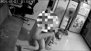 Young Married Couple Having Passionate Sex at Home