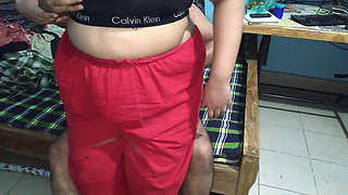 My Girlfriend Stepmom Sucks My Big Cock While Im Pisses in Bathroom Then Hughes Cums Inside Her Big Ass - Anal Sex