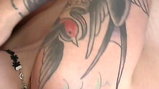 Trixie Rainn's 1st Gangbang & Bukkake!