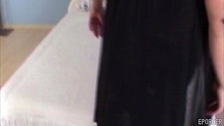 Amateur BBW mommy horny sex video