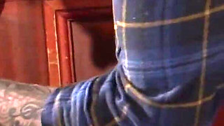 Busty waitress MILF Stacey Saran fucked and milked on tits from Luke Hotrod