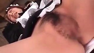 Slave In Maiden Suit Gets Cunt Fucked