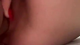 Peeing in the Bathroom During Orgasm Close-up, a Lot of Urine