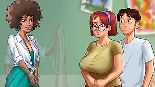 Riesige titten, groupes, outdoor