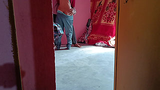 Desi Village Girl Indian School Girl Doing First Time Sax With Bad Boy Math Teacher At The Store Room