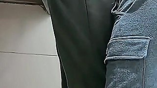 Maid Is Caught in the Bathroom.