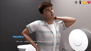 Stepsister fucked by stepbrother in washroom