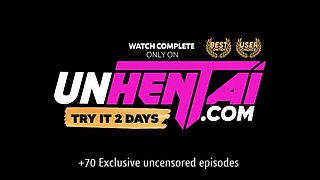 Busty Redhead Schoolgirl Fucked Hard in Class - Uncensored Hentai Creampie