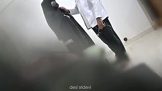 Desi Hijab Doctor Fucked Hard by Stranger with Big Cock in Hospital Fantasy