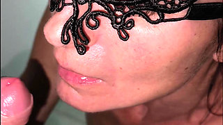 Husband fucks wife facial cumshot
