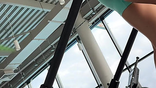 Caught at the Gym with a Wet Cameltoe