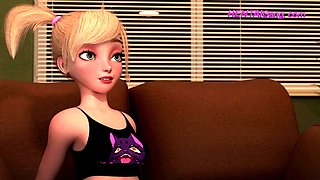 3D FUTA ○ Horny Dickgirls Rough ANAL ○ 2024 Animation