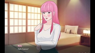 Lusty instructor in a restaurant gives a naughty footjob (Part 3)