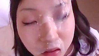 Asian Doll Recieves Huge Messy Facial 2
