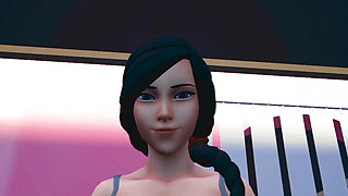 Custom Female 3D : Young Sexy School Girlfriend Hot Boobs Custom Bikni Sex Story gameplay - Episode-06