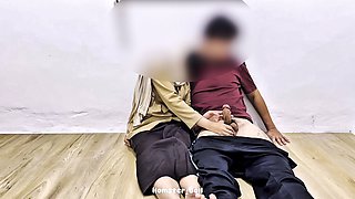 Student and Teacher in the Classroom After Scouting