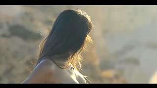 DaringKiara Horny Asian MILF Outdoor Solo Tease in 4K