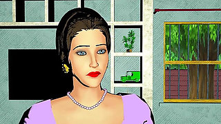 StepMom neha bather in low sexy video hindi cartoon