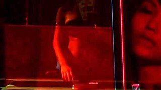Stunning Asian babe gets anally fucked from her fucker on the table