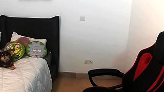 Big Boobed Blonde Masturbates With A Dildo In The Bathroom