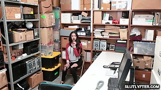 Sophia Leone getting her Tight Pussy drill from behind by the lp officer!
