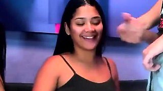 Intense Blowjob Party by a Foursome of Hot Latinos After College