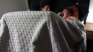 If my husband's son wants to share a bed with me, he is