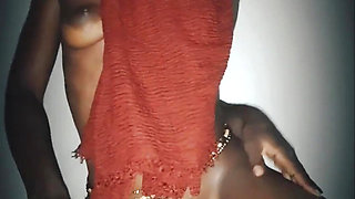 Juicy Ebony Clit Tease - You Won't Last Watching This!