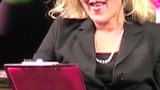 Pig Italia broadcast live by a blonde milf and interrupted by two cocks filling her with cum online