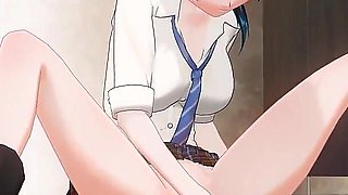 Student Uses Her Vibrator in Public Toilet
