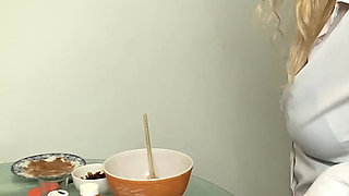 Stepson fucks the maid after she gives him the wrong pills