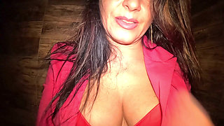 Red Boot Bathroom Play - Dirty Talk, Masturbation & Naughty Pee Fetish 329